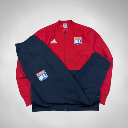 ADIDAS OLYMPIQUE LYONNAIS TRACKSUIT (S)