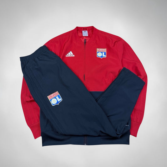ADIDAS OLYMPIQUE LYONNAIS TRACKSUIT (S)